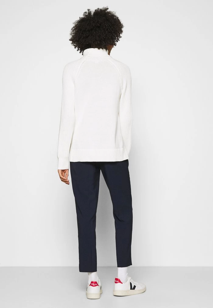 Women's Anna Field BASIC BUSSINESS Trousers Dark Blue | IAMHDSK-38 - Image 3