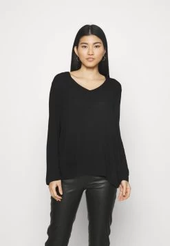 Women's Anna Field Blouse Black | KPQOECG-50