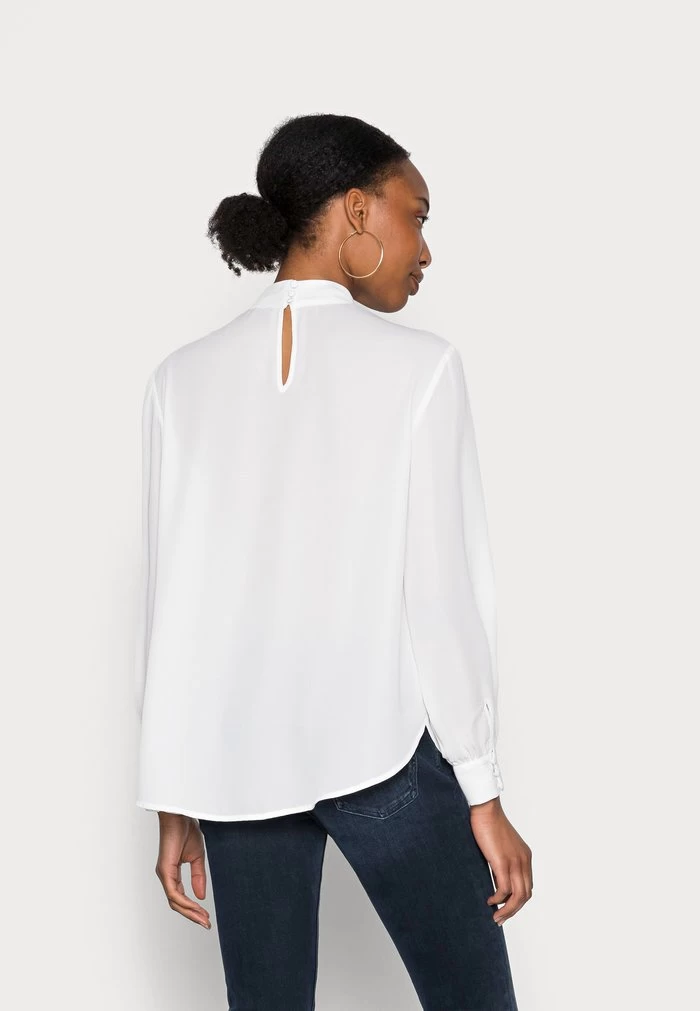 Women's Anna Field Blouse White | RNXWPCB-63 - Image 3