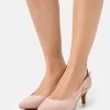 Women's Anna Field Buckle Heels Light Pink | GFANRHI-64