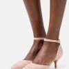 Women's Anna Field Buckle Heels Light Pink | JNKSIHW-68