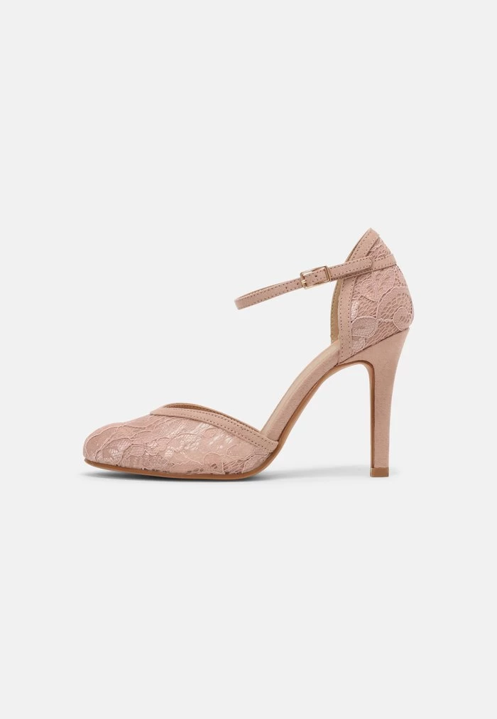 Women's Anna Field Buckle Heels Light Pink | PQCYDXO-18 - Image 2