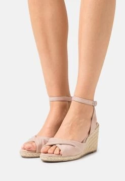 Women's Anna Field COMFORT Wedge Platform Buckle Sandals Light Pink | BPSZDRC-54