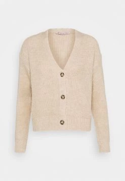 Women's Anna Field Cardigan Beige | DXATGPL-87