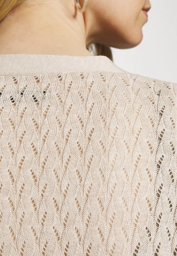 Women's Anna Field Cardigan Light Brown | VFRKOLG-98 - Image 4