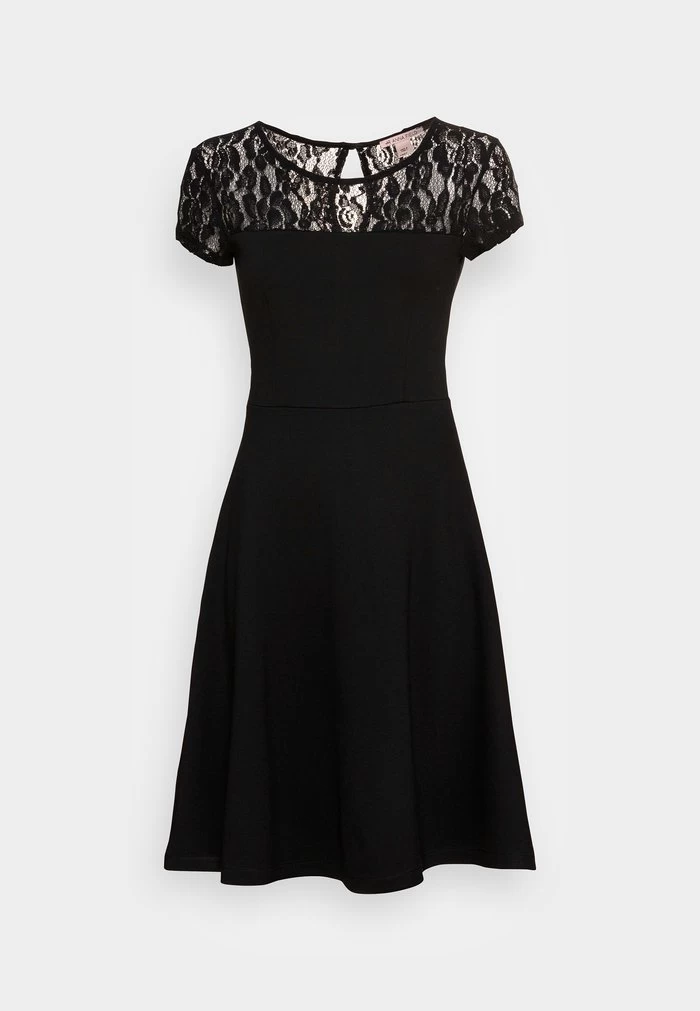Women's Anna Field Cocktail Party Dress Black | OSZAWRF-42 - Image 4