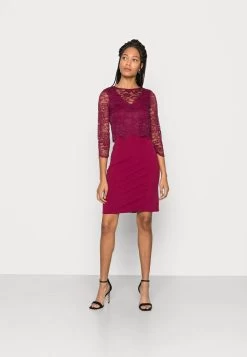 Women's Anna Field Cocktail Party Dress Burgundy | RPNETUL-65