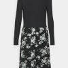Women's Anna Field Day Dress Black | HMVUISD-91 - Image 4
