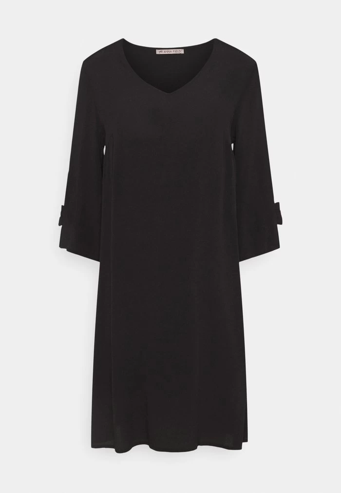 Women's Anna Field Day Dress Black | NEUVCXQ-98