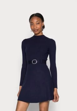 Women's Anna Field Day Dress Dark Blue | MSPFTUG-36