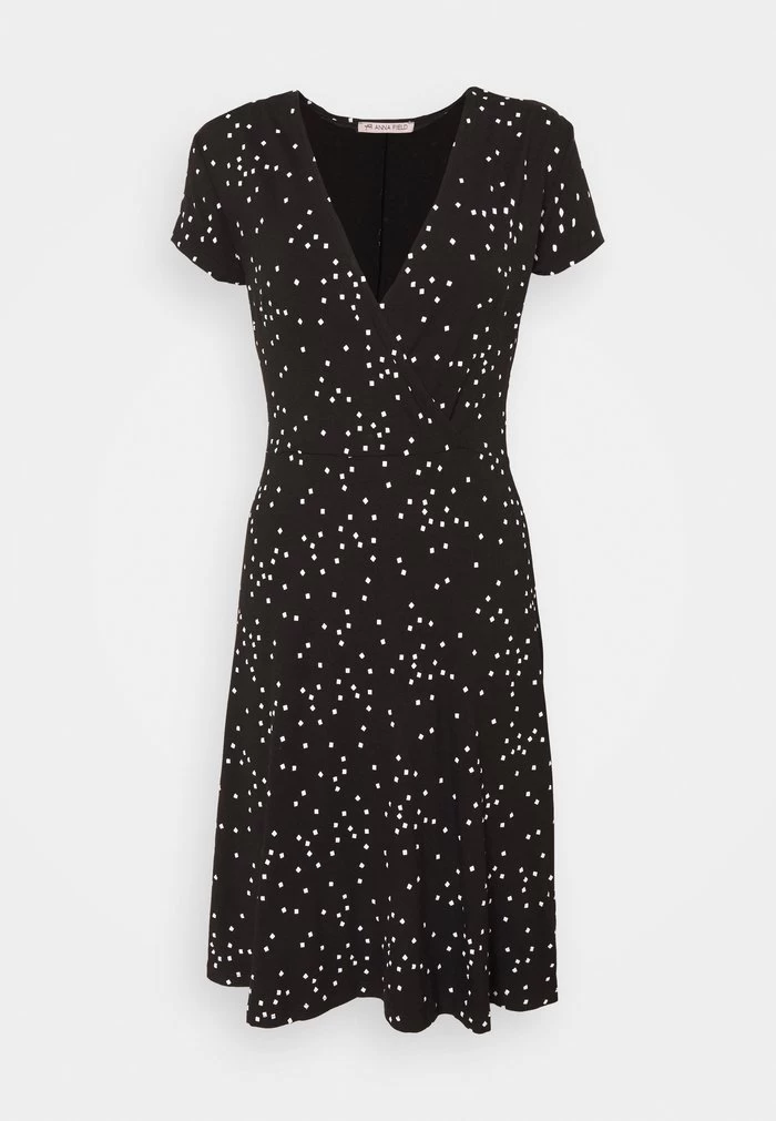 Women's Anna Field Dress Black | SQCVTUF-46