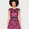 Women's Anna Field Dress Burgundy | KVFDOEI-70