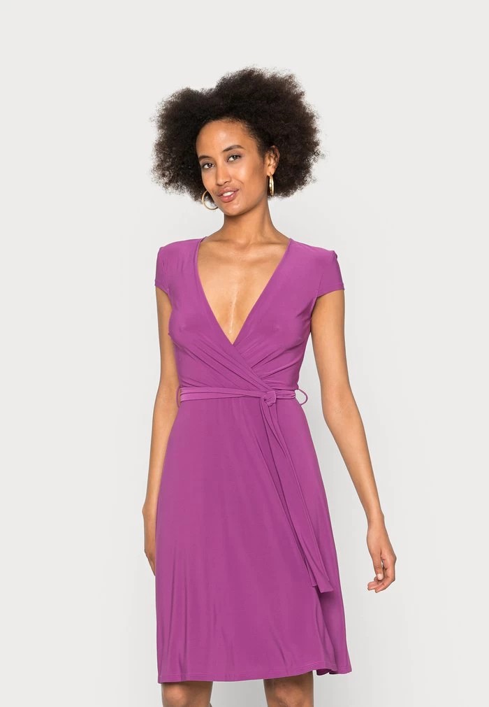 Women's Anna Field Dress Purple | PEHWNTQ-91