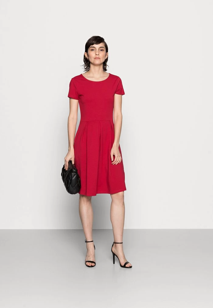 Women's Anna Field Dress Red | TEQHZNB-61 - Image 2