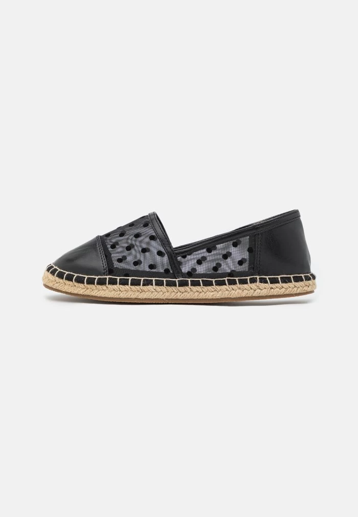 Women's Anna Field Espadrille Flat Slip On Low Shoes Black | OMNACRH-29 - Image 2