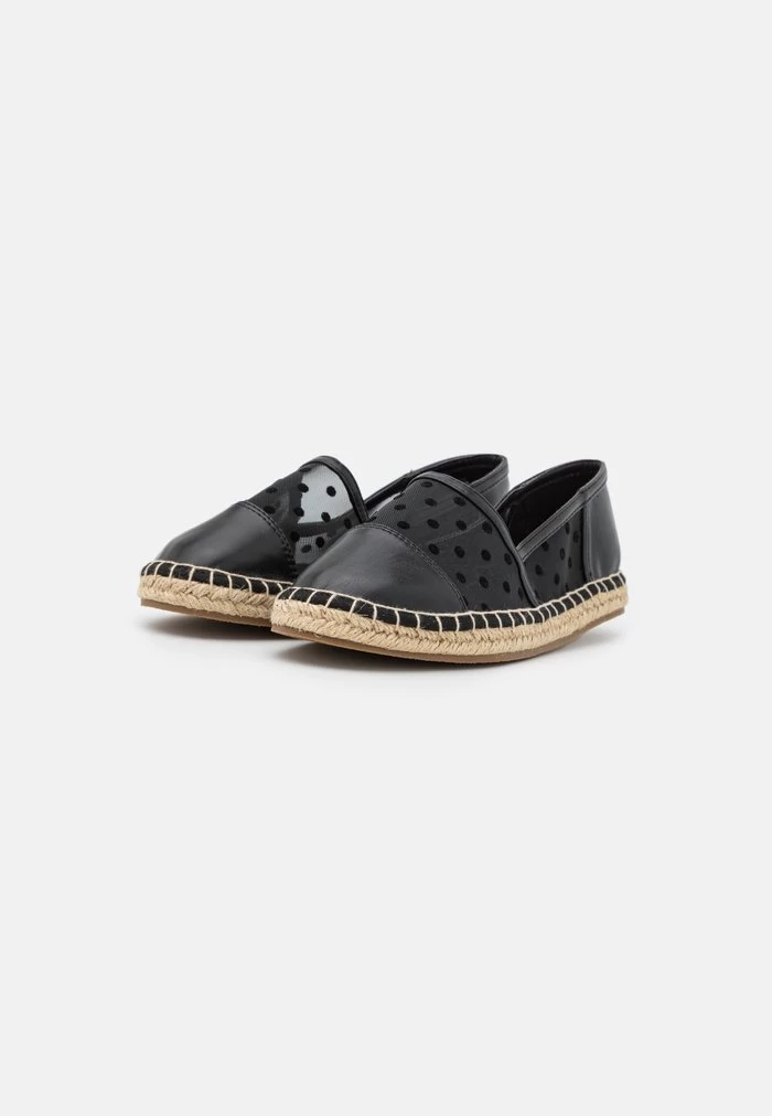 Women's Anna Field Espadrille Flat Slip On Low Shoes Black | OMNACRH-29 - Image 3