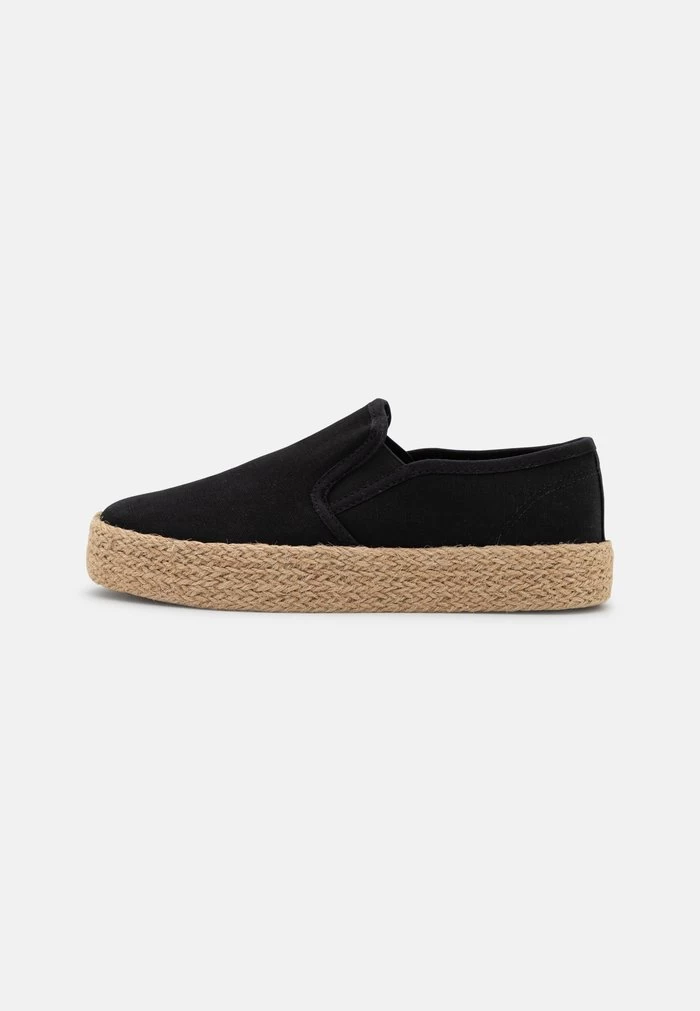 Women's Anna Field Espadrille Slip On Low Shoes Black | QJYVRWC-19 - Image 2