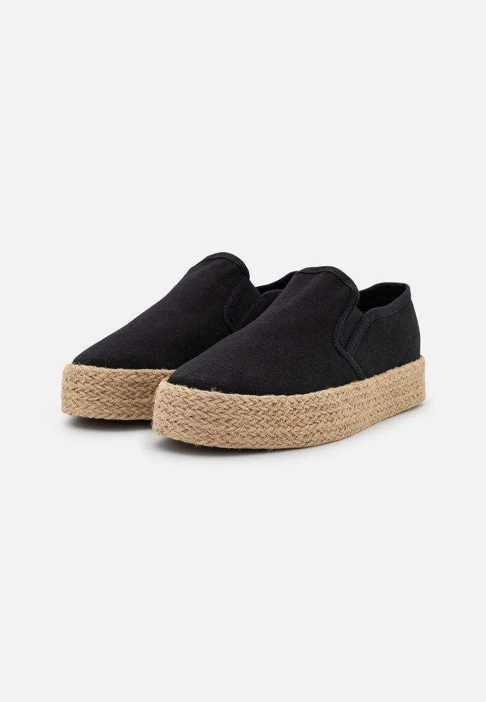 Women's Anna Field Espadrille Slip On Low Shoes Black | QJYVRWC-19 - Image 3