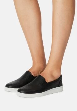 Women's Anna Field Flat Slip On Low Shoes Black | SFUPGWJ-50