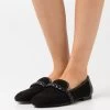 Women's Anna Field Flat Slip On Slip Ons Black | BHKZODN-42