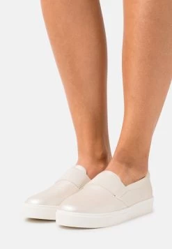 Women's Anna Field Flat Slip On Slip Ons Gold | PLWJEGD-36