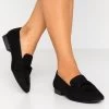 Women's Anna Field Flat Slip On Slip Ons Black | PQUMVYG-95