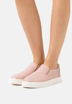 Women's Anna Field Flat Slip On Slip Ons Light Pink | QRAVHXT-09