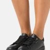 Women's Anna Field Flat Sneakers Black | LRWQGKT-08