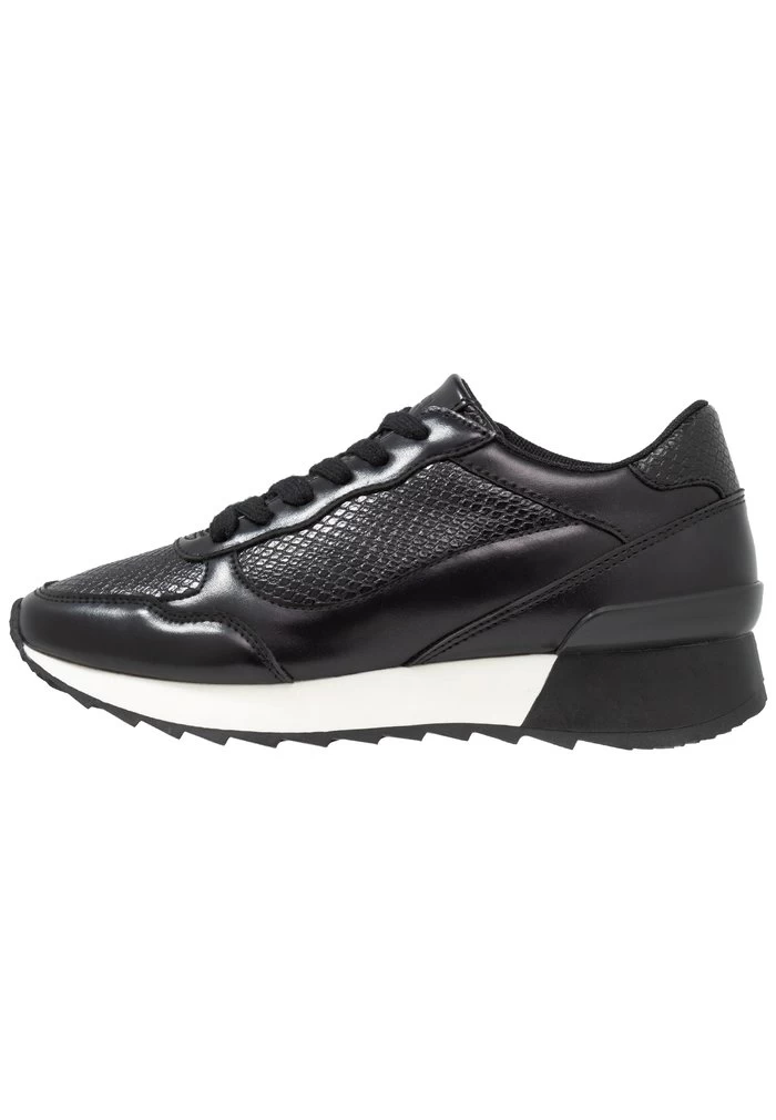 Women's Anna Field Flat Sneakers Black | NAEUMBV-25 - Image 2