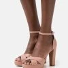 Women's Anna Field High Sandals Light Pink | SXTYVHE-31