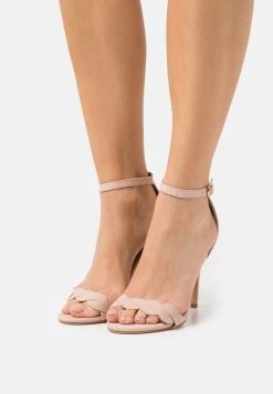 Women's Anna Field High Sandals Light Pink | ZOAYJMD-69