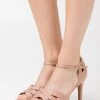 Women's Anna Field High Sandals Rose Gold | ZFTCNLH-78