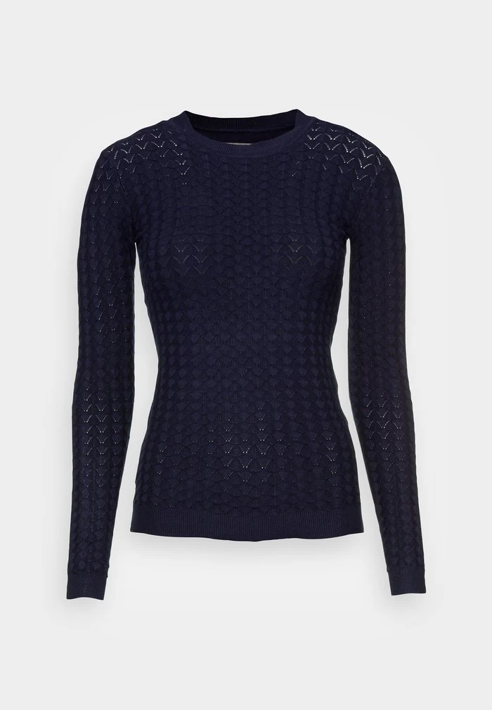 Women's Anna Field Jumpers Dark Blue | XRFGPSV-63 - Image 4