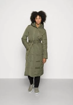 Women's Anna Field LONG WITH HOOD Coats Khaki | FHCTGOV-63