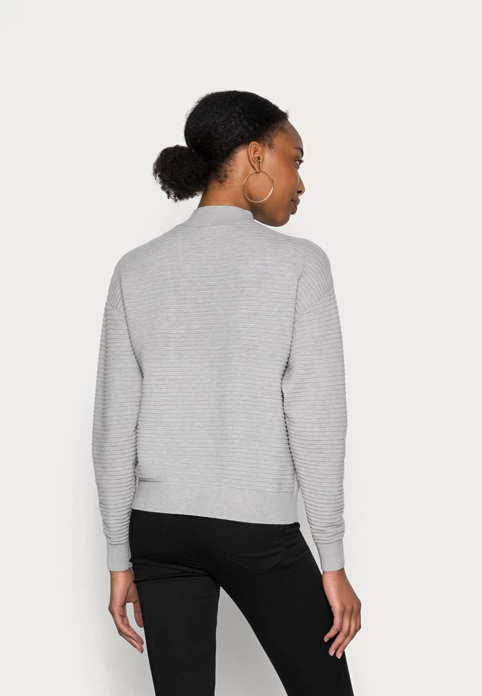 Women's Anna Field Ottoman Jumpers Light Grey | DGITHOE-25 - Image 3