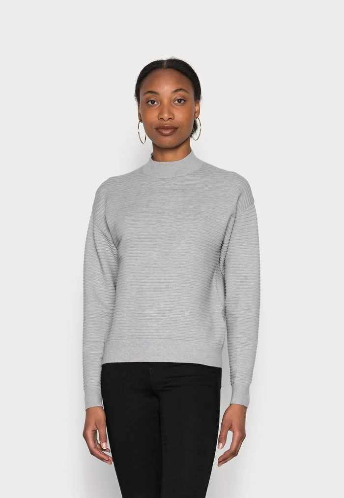 Women's Anna Field Ottoman Jumpers Light Grey | DGITHOE-25