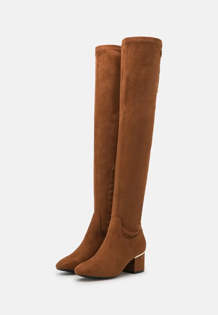 Women's Anna Field Over The Knee Boots Brown | IMQRYUE-69 - Image 3