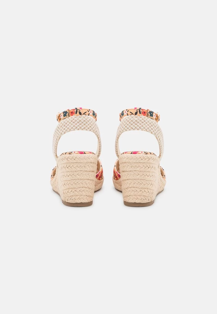 Women's Anna Field Platform Wedge Buckle Sandals Orange | ZTQDJRC-08 - Image 4