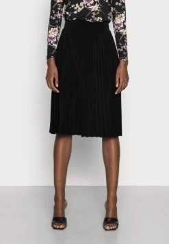 Women's Anna Field Plisse A Line Mini A Line Skirts Black | EIOMWKL-52