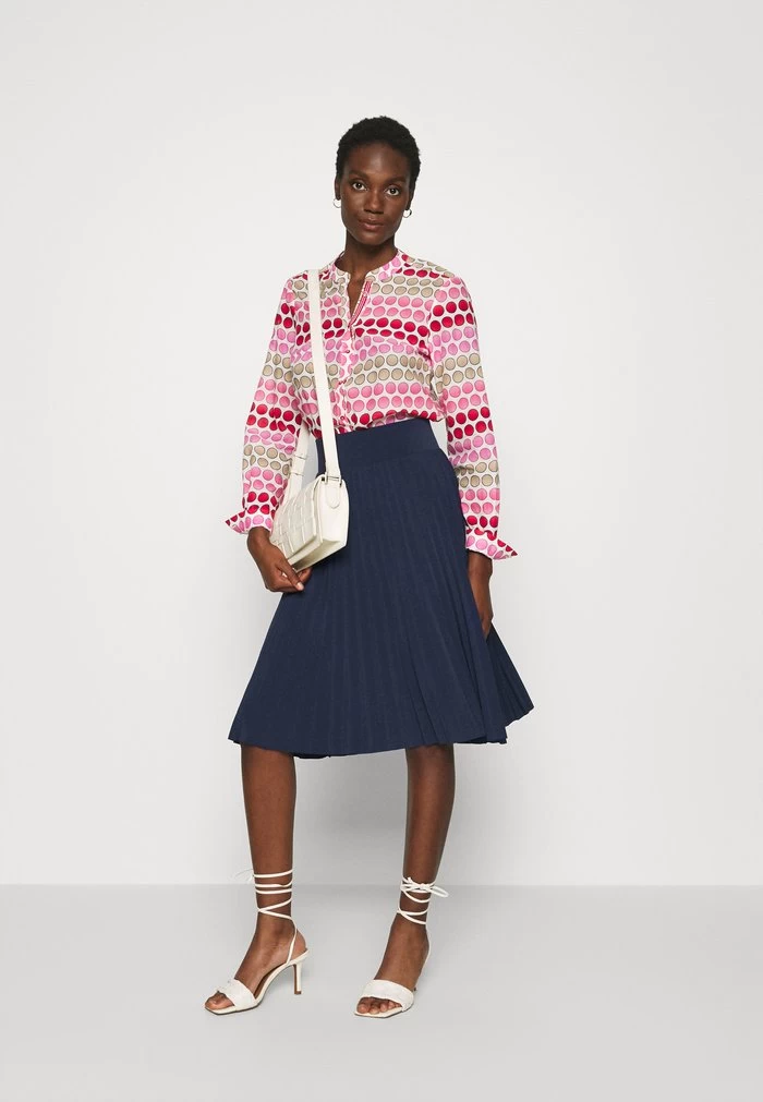 Women's Anna Field Plisse A Line Mini A Line Skirts Dark Blue | SOKLHVJ-95 - Image 2