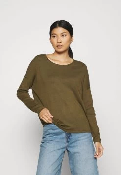 Women's Anna Field RELAXED BOAT NECK Jumpers Olive | GRYWSEU-21