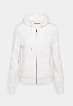 Women's Anna Field SLIM FIT SWEAT Zip Jackets White | YFIDMWQ-27