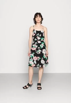 Women's Anna Field STRAPPA FIT AND FLARE Day Dress Black | WUYLBHJ-63