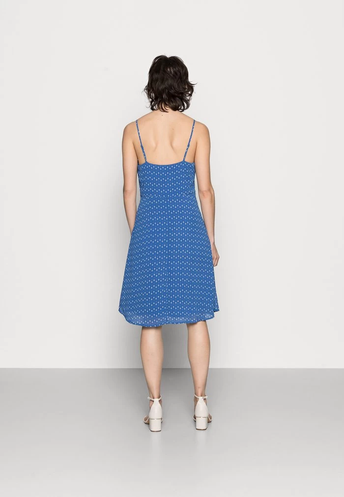 Women's Anna Field STRAPPA FIT AND FLARE Day Dress Blue | XUTWBFA-24 - Image 3