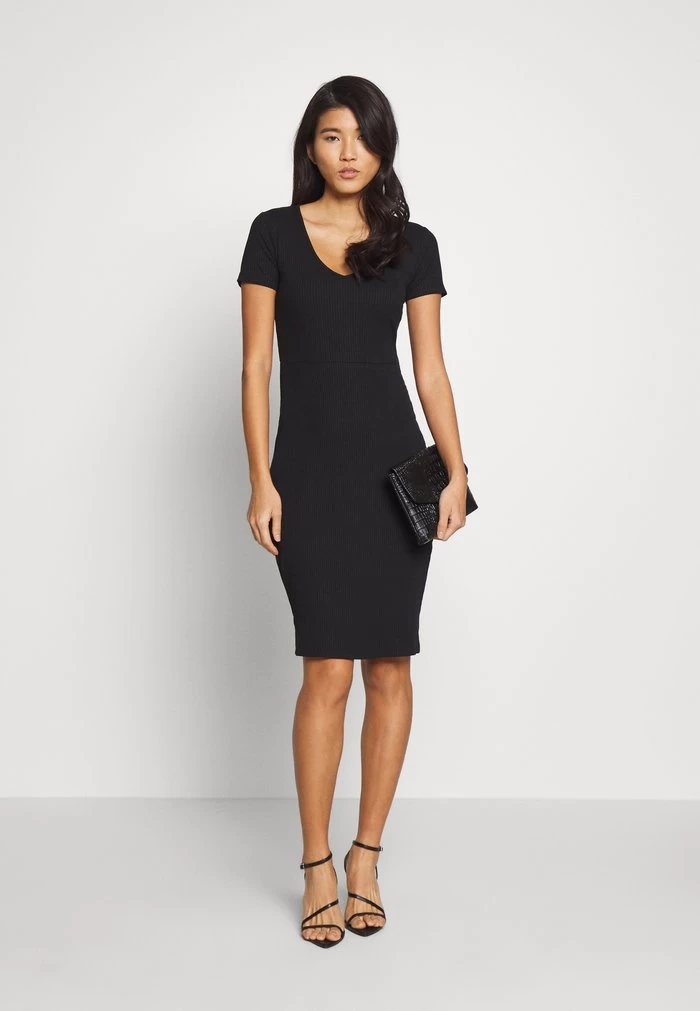 Women's Anna Field Shift Dress Black | YLDTVAU-54 - Image 2