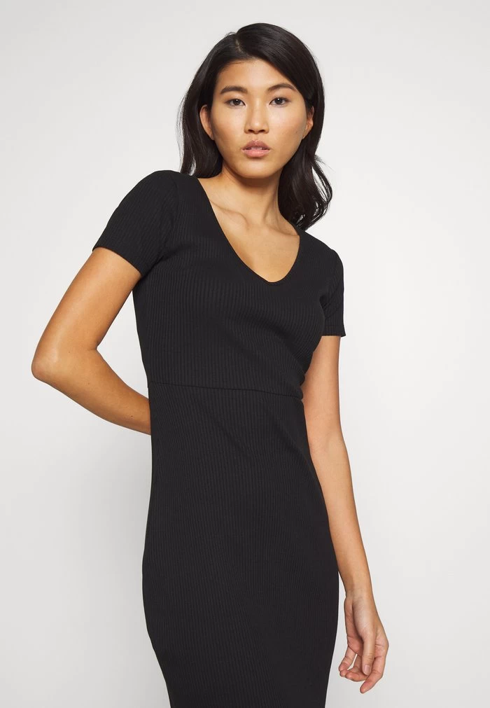 Women's Anna Field Shift Dress Black | YLDTVAU-54 - Image 4