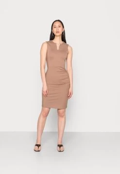 Women's Anna Field Shift Dress Brown | IETQYVG-64