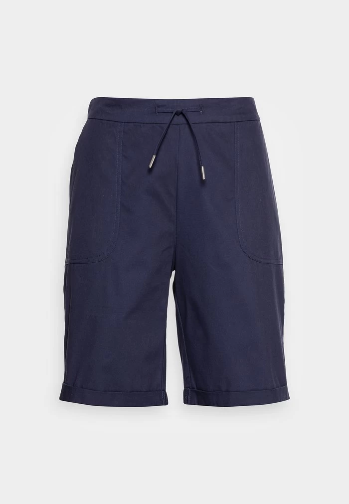 Women's Anna Field Shorts Dark Blue | DAYSRMT-07 - Image 4