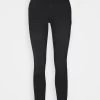 Women's Anna Field Skinny Fit Jeans Black Blue | ONMTERI-07