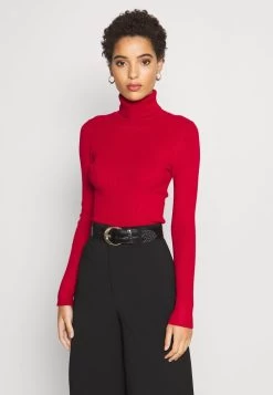 Women's Anna Field TURTLE NECK Jumpers Red | TKCOFBD-67